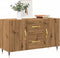 vidaXL - Dressoir - 100x36x60 - cm - bewerkt - hout - artisanaal - eikenkleurig
