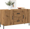 vidaXL - Dressoir - 100x36x60 - cm - bewerkt - hout - artisanaal - eikenkleurig