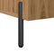 vidaXL - Dressoir - 100x36x60 - cm - bewerkt - hout - artisanaal - eikenkleurig