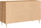 vidaXL - Dressoir - 100x36x60 - cm - bewerkt - hout - artisanaal - eikenkleurig
