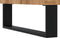 vidaXL - Dressoir - 100x36x60 - cm - bewerkt - hout - artisanaal - eikenkleurig
