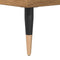 vidaXL - Dressoir - 100x36x60 - cm - bewerkt - hout - artisanaal - eikenkleurig