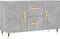 vidaXL - Dressoir - 100x36x60 - cm - bewerkt - hout - betongrijs