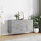 vidaXL - Dressoir - 100x36x60 - cm - bewerkt - hout - betongrijs