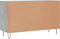 vidaXL - Dressoir - 100x36x60 - cm - bewerkt - hout - betongrijs