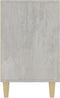 vidaXL - Dressoir - 100x36x60 - cm - bewerkt - hout - betongrijs