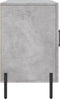 vidaXL - Dressoir - 100x36x60 - cm - bewerkt - hout - betongrijs