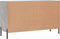 vidaXL - Dressoir - 100x36x60 - cm - bewerkt - hout - betongrijs