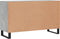 vidaXL - Dressoir - 100x36x60 - cm - bewerkt - hout - betongrijs