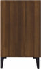 vidaXL - Dressoir - 100x36x60 - cm - bewerkt - hout - bruin - eikenkleur
