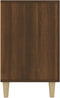 vidaXL - Dressoir - 100x36x60 - cm - bewerkt - hout - bruin - eikenkleur