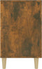 vidaXL - Dressoir - 100x36x60 - cm - bewerkt - hout - gerookt - eikenkleurig