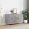 vidaXL - Dressoir - 100x36x60 - cm - bewerkt - hout - grijs - sonoma - eikenkleurig
