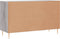 vidaXL - Dressoir - 100x36x60 - cm - bewerkt - hout - grijs - sonoma - eikenkleurig