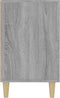 vidaXL - Dressoir - 100x36x60 - cm - bewerkt - hout - grijs - sonoma - eikenkleurig
