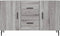vidaXL - Dressoir - 100x36x60 - cm - bewerkt - hout - grijs - sonoma - eikenkleurig