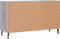 vidaXL - Dressoir - 100x36x60 - cm - bewerkt - hout - grijs - sonoma - eikenkleurig