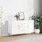 vidaXL - Dressoir - 100x36x60 - cm - bewerkt - hout - hoogglans - wit