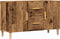 vidaXL - Dressoir - 100x36x60 - cm - bewerkt - hout - oud - houtkleurig