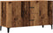 vidaXL - Dressoir - 100x36x60 - cm - bewerkt - hout - oud - houtkleurig