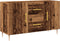 vidaXL - Dressoir - 100x36x60 - cm - bewerkt - hout - oud - houtkleurig