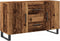 vidaXL - Dressoir - 100x36x60 - cm - bewerkt - hout - oud - houtkleurig
