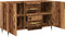 vidaXL - Dressoir - 100x36x60 - cm - bewerkt - hout - oud - houtkleurig