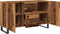 vidaXL - Dressoir - 100x36x60 - cm - bewerkt - hout - oud - houtkleurig