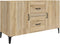 vidaXL - Dressoir - 100x36x60 - cm - bewerkt - hout - sonoma - eikenkleurig