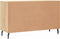 vidaXL - Dressoir - 100x36x60 - cm - bewerkt - hout - sonoma - eikenkleurig