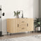 vidaXL - Dressoir - 100x36x60 - cm - bewerkt - hout - sonoma - eikenkleurig
