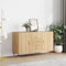 vidaXL - Dressoir - 100x36x60 - cm - bewerkt - hout - sonoma - eikenkleurig