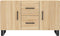 vidaXL - Dressoir - 100x36x60 - cm - bewerkt - hout - sonoma - eikenkleurig