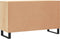 vidaXL - Dressoir - 100x36x60 - cm - bewerkt - hout - sonoma - eikenkleurig