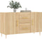 vidaXL - Dressoir - 100x36x60 - cm - bewerkt - hout - sonoma - eikenkleurig