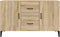 vidaXL - Dressoir - 100x36x60 - cm - bewerkt - hout - sonoma - eikenkleurig
