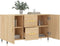 vidaXL - Dressoir - 100x36x60 - cm - bewerkt - hout - sonoma - eikenkleurig