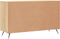vidaXL - Dressoir - 100x36x60 - cm - bewerkt - hout - sonoma - eikenkleurig