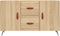 vidaXL - Dressoir - 100x36x60 - cm - bewerkt - hout - sonoma - eikenkleurig