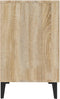 vidaXL - Dressoir - 100x36x60 - cm - bewerkt - hout - sonoma - eikenkleurig