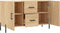 vidaXL - Dressoir - 100x36x60 - cm - bewerkt - hout - sonoma - eikenkleurig