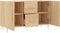 vidaXL - Dressoir - 100x36x60 - cm - bewerkt - hout - sonoma - eikenkleurig