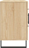 vidaXL - Dressoir - 100x36x60 - cm - bewerkt - hout - sonoma - eikenkleurig
