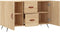 vidaXL - Dressoir - 100x36x60 - cm - bewerkt - hout - sonoma - eikenkleurig