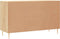 vidaXL - Dressoir - 100x36x60 - cm - bewerkt - hout - sonoma - eikenkleurig