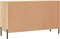 vidaXL - Dressoir - 100x36x60 - cm - bewerkt - hout - sonoma - eikenkleurig