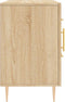 vidaXL - Dressoir - 100x36x60 - cm - bewerkt - hout - sonoma - eikenkleurig