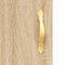 vidaXL - Dressoir - 100x36x60 - cm - bewerkt - hout - sonoma - eikenkleurig