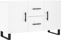 vidaXL - Dressoir - 100x36x60 - cm - bewerkt - hout - wit