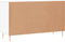 vidaXL - Dressoir - 100x36x60 - cm - bewerkt - hout - wit